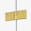 NEW TRENDY - Kabina prysznicowa prostokątna AVEXA GOLD EXK-1738/39 Złote Profile 80x120x200