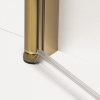 NEW TRENDY DRZWI WNĘKOWE NEW SOLEO Gold Brushed, wahadłowe, podwójne 170x195 D-0878A