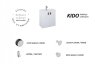 ELITA Szafka z umywalką SET KIDO 60 2S WHITE HG PDW 169101/RE020601118060