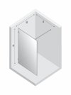 NEW TRENDY Kabina prysznicowa walk in Avexa White, jednoelementowa 70x200 Grubość szkła 8mm EXK-2928