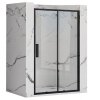 REA - drzwi prysznicowe przesuwne RAPID SLIDE BLACK 120