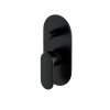 CERSANIT - Bateria wannowo-natryskowa podtynkowa CREA czarna z boksem  S951-322