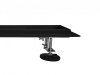 AQUALine - Odpływ liniowy podłogowy 2w1 pod płytkę CZARNY Matowy Obrotowy syfon 60cm R04BK600