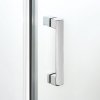 NEW TRENDY Drzwi wnękowe prysznicowe NEW RENOMA 80x195 D-0095A/D-0096A