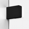 NEW TRENDY Drzwi wnękowe 180x200 Softi X Black, drzwi podwójne, przesuwne, typu soft close EXK-5374