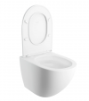 OMNIRES miska toaletowa wisząca SILENT POWER™ z deską wolnoopadającą, 54 x 37 cm OTTAWACSPMWBM