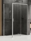 NEW TRENDY Kabina prostokątna 100x90x200 drzwi przesuwne PRIME D-0298A/D-124B PL PRODUKCJA