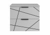 MEGSTYL WOOD-02 Szafka z umywalką 60cm biały mat WOOD-0000-0112