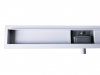 AQUALine - Odpływ liniowy posadzkowy BIAŁY MAT 2w1 pod płytkę 110cm L04WT