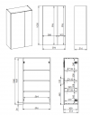 ELITA WISZĄCA FOR ALL 60 2D (31,6) SAGE MATT RE140600061470