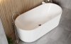 BESCO Wanna wolnostojąca Giuliana 150x75 + syfon chrom #WAS-150-GL