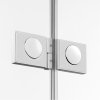 NEW TRENDY Kabina prysznicowa Avexa White 100x90, pojedyncze drzwi EXK-2715/EXK-2745