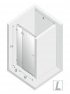 NEW TRENDY Drzwi wnękowe prysznicowe Avexa 100x200  EXK-1445/1446