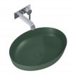 ELITA UMYWALKA RIKA 52x40 NABLATOWA, CERAMICZNA FOREST GREEN MATT 146049/RE040520087010