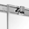 NEW TRENDY Drzwi prysznicowe przesuwne szkło 6mm PRIME 100x200