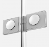 NEW TRENDY Kabina prysznicowa Avexa 100x80x200, pojedyncze drzwi szkło 6mm z powłoką ACTIVE SHIELD EXK-1481/EXK-1482