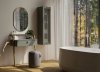 KROFAM - Lustro owalne MOSS 50 cm, szaro zielony  MO 5095-65Z-W