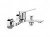 INVENA Bateria wannowa Alonia chrom BW-70-001-V