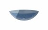 BESCO Umywalka 50x35 Anya Blue Wave + syfon chrom #UMA-50-BWC