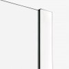 NEW TRENDY Parawan nawannowy Smart 100x150, dwuelementowy, wspornik skośny EXK-4096-WU