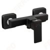 FERRO - bateria natryskowa ZICCO BLACK ścienna CZARNA  BZI7BL