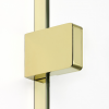 NEW TRENDY Parawan nawannowy Eventa Gold Shine, jednoelementowy, wspornik prostopadły 80x150 EXK-4895-WP