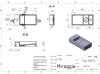 MIRAGGIO Umywalka 45x22 TONI 450 R 8814210