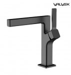 VALVEX - Bateria umywalkowa stojąca ALIBI Black/Czarna  2417560