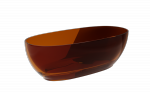 BESCO Wanna wolnostojąca Mexa Earth Rust 170x78 maskownica biała #WAM-170-ERW