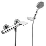 TRES MAX Bateria jednouchwytowa ścienna wannowa i prysznicowa-06117001