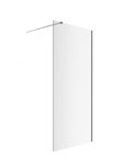 EXCELLENT Vidoq walk-in ścianka prysznicowa prosta 90x200 cm, powłoka Clean Control, chrom KAEX.1506.900.LP.CR