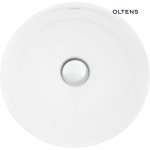 Oltens Jagala umywalka 32x32 cm nablatowa z powłoką SmartClean biała 40817000