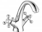 KUCHINOX - Bateria umywalkowa STILO stojąca z korkiem Chrom  BKI_022D