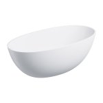 OMNIRES Wanna wolnostojąca SHELL M+ 148 x 75 cm biały mat SHELL148WWBM