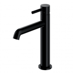 OMNIRES bateria umywalkowa, 23 cm (głowica 25 mm) czarny półmat Y1212CBL