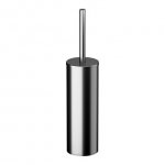 CERSANIT - Szczotka do wc stojąca czarna gun metal  S951-880