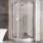 BESCO Kabina prysznicowa 80x80x190 Zarya Chrom ZP-80-190-C