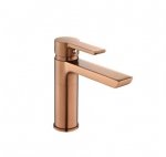 REA - Bateria umywalkowa ARGUS Miedź Szczotkowana Niska