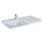 ELITA UMYWALKA METIS 90 LEWA, KONGLOMERATOWA WHITE 145590/RE040900098060