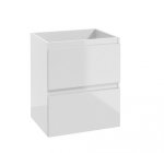 AQUAFORM - szafka podumywalkowa / podblatowa 2S 50 OTTIMA biały połysk AQ.401-1105011