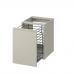 CERSANIT - Szafka z koszem na pranie MODUO 40 kaszmir zmontowana  S590-114