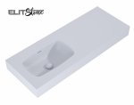 ELITA UMYWALKA DIMPLE 120 LEWA (60+60) ŚCIENNA, MARMUR STONE MATT 168869/RE041201027040