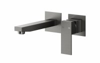 ARMATURA KRAKÓW KFA bateria umywalkowa podtynkowa LOGON GUN METAL GREY 5139-810-61 