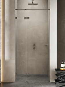 NEW TRENDY Drzwi wnękowe 90x200 Avexa Gunmetal Brushed EXK-3246/EXK-3247