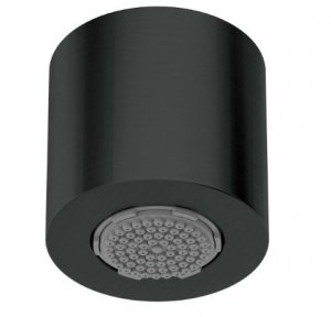 DEANTE - Główka prysznicowa SILIA 1-funkcyjna Nero/Czarny Mat NQS_N30K