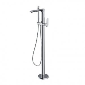 CERSANIT - Bateria wannowo-natryskowa wolnostojąca CREA chrom  S951-306
