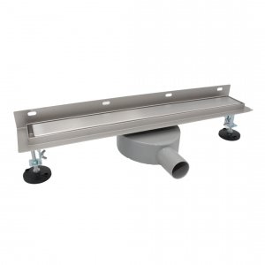 AQUALINE Odpływ przyścienny 2w1 z obrotowym syfonem 360° 90cm LSR04900