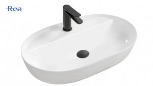 REA - Umywalka AURA 61 Nablatowa