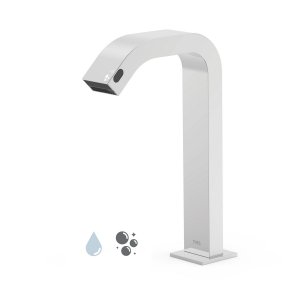 TRES ELECTRONIC Elektroniczna bateria 1-drożna umywalkowa z automatycznym dozownikiem mydła-39210320