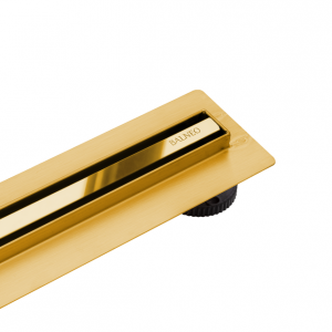 BALNEO Slim & Low ProLine Mirror Gold Odpływ liniowy 80 cm złoty lustrzany